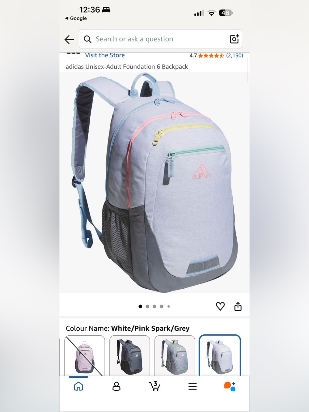 adidas Unisex-Adult Foundation 6 Backpack